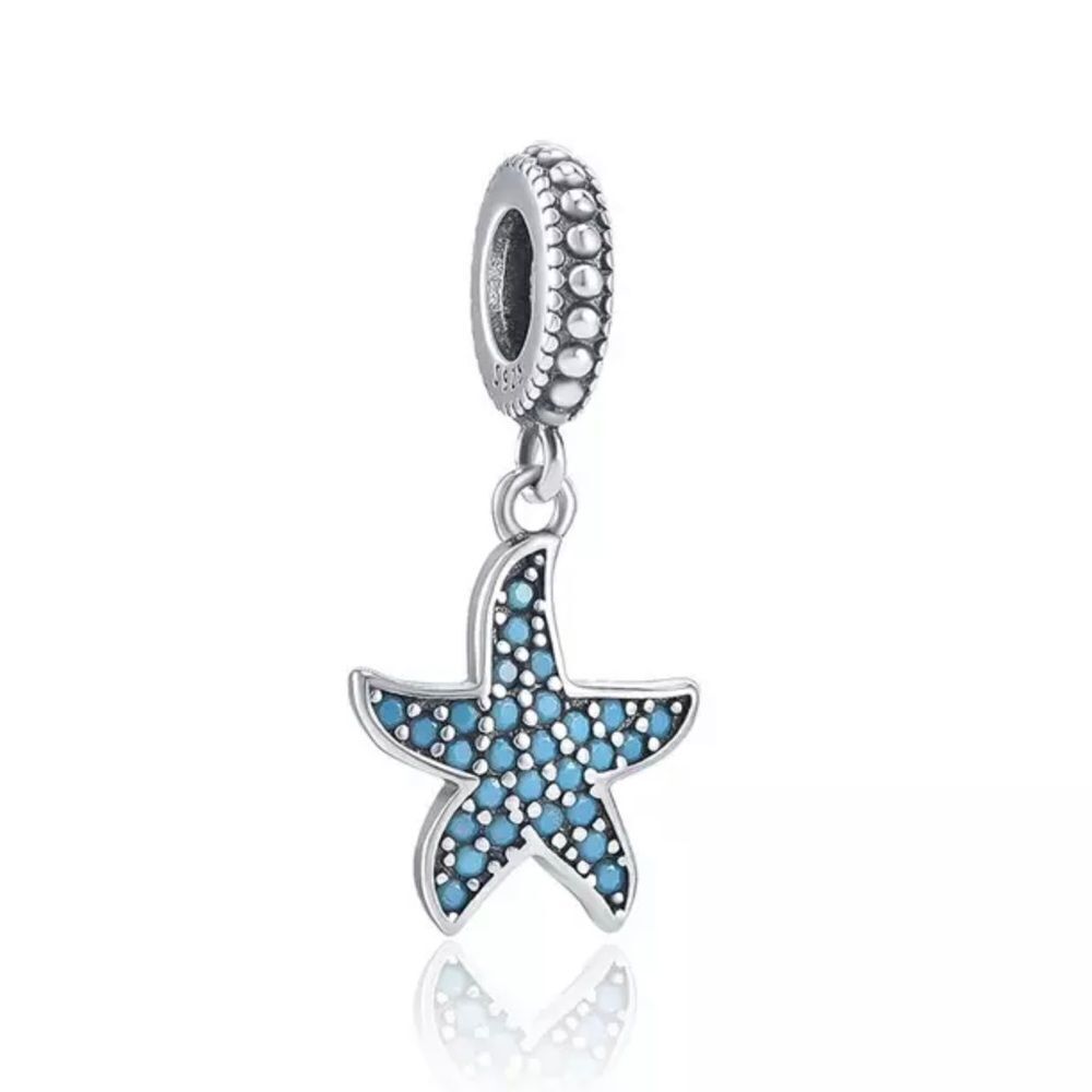 BLUE STARFISH CHARM‎